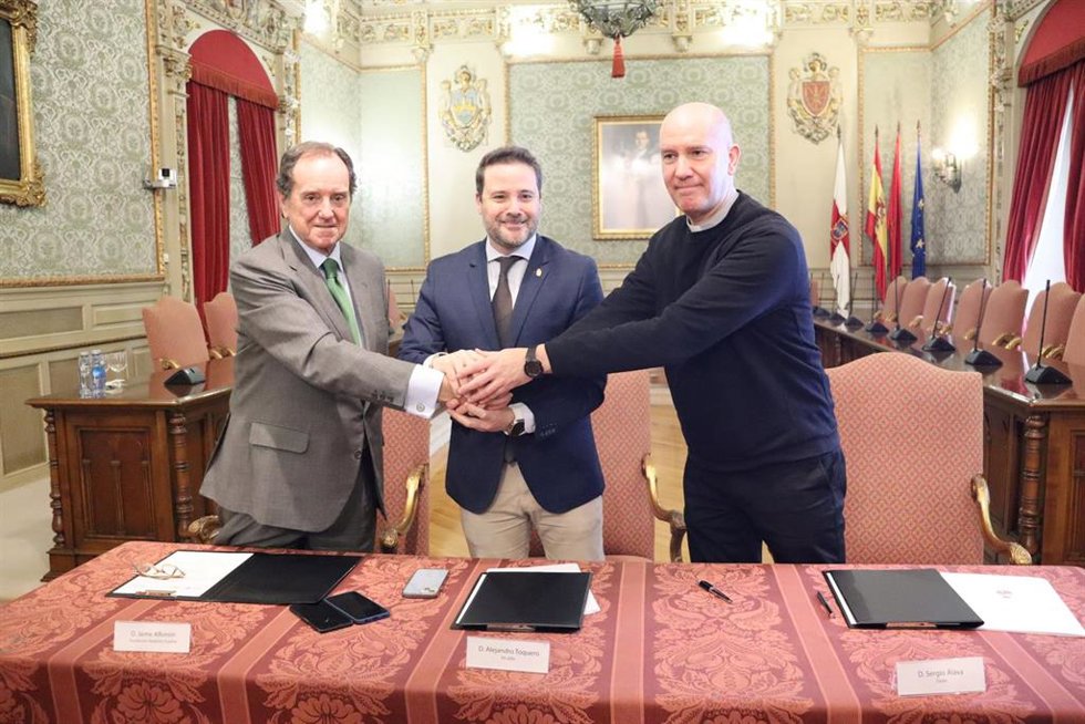 Firma del convenio.