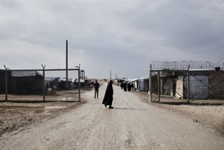 Archivo - El campamento de Al Hol, vinculado a Estado Islámico, en el noreste de Siria