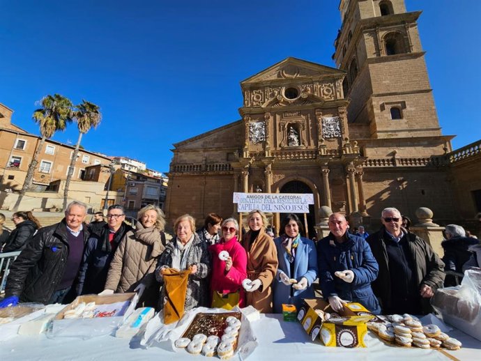 El 3 de febrero Calahorra celebra San Blas con el tradicional reparto de roscos en la plaza de la Catedral