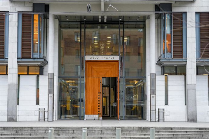 02 February 2026, Norway, Oslo: The Oslo courthouse on the day before the trial of Marius Borg Hoiby, which will take place in Courtroom 250. The son of the Norwegian Crown Princess is charged with a total of 38 counts. Photo: Lise serud/NTB/dpa