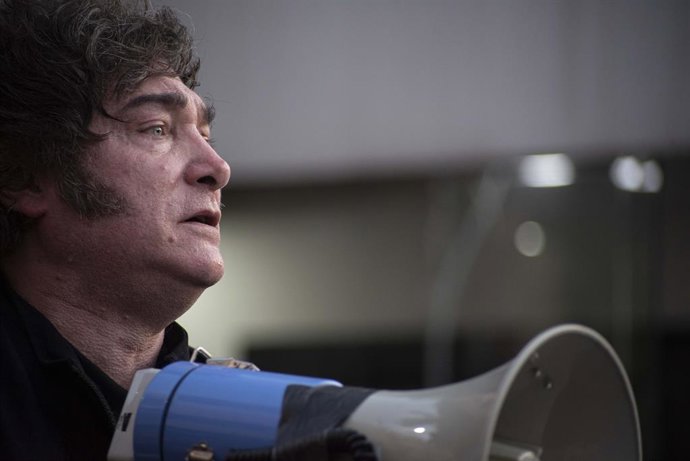 El presidente argentino, Javier Milei