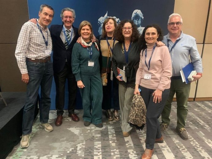 Imagen de los participacntes españoles durante la European Multiple Myeloma Academy.