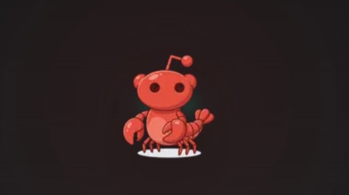 Logo de la red social para agentes Moltbook