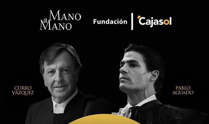 Curro Vázquez y Pablo Aguado, el día 10 de febrero en los 'Mano a mano' de la Fundación Cajasol.
