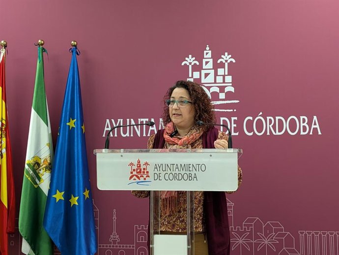 La concejala del PSOE en el Ayuntamiento de Córdoba Alicia Moya