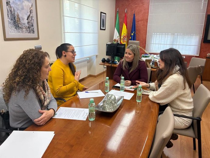 Reunión con responsables de la Asociación Asperger TEA Jaén.