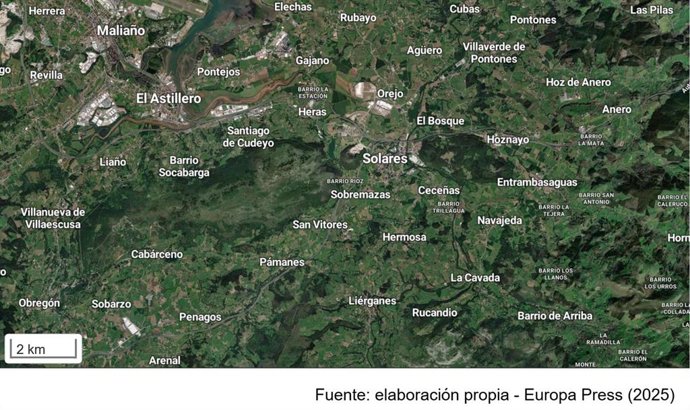 Cortada la S-10 en Medio Cudeyo, en sentido Vizcaya, por el vuelco de un camión