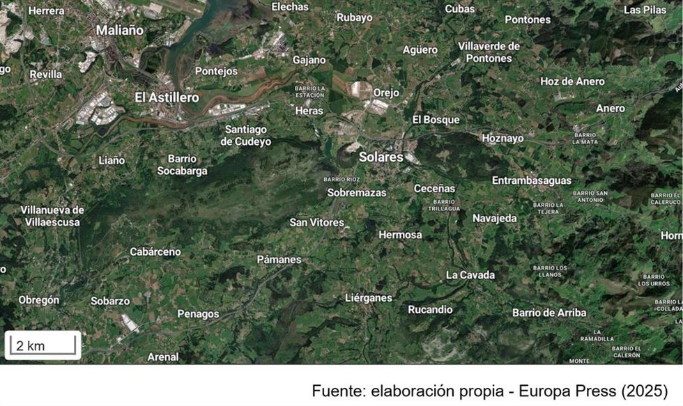 Cortada la S-10 en Medio Cudeyo, en sentido Vizcaya, por el vuelco de un camión