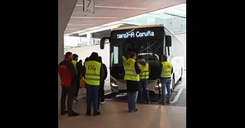 Suspendida la huelga en el transporte de viajeros por carretera en A Coruña tras alcanzar un preacuerdo