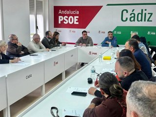 Ejecutiva provincial del PSOE de Cádiz.