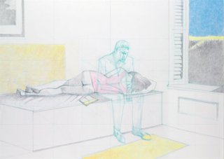 Obra de la muestra 'After Hopper. Grabados de José Antonio Azpilikueta'