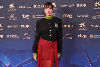 Susana Abaitua, nominada a millor actriu protagonista per 'Un fantasma en la batalla', posa en el photocall de la Trobada de Nominats de la 40 edició dels Premis Goya, celebrat en el Real Casino de Madrid, a 02 de febrer de 2026, a Madrid (Espanya).