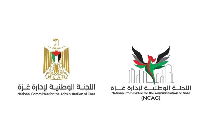 Logotipo do Comitê Nacional para a Administração de Gaza (CNAG)