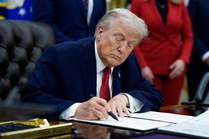 El presidente de Estados Unidos, Donald Trump