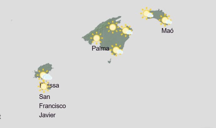 El tiempo hoy, martes 3 de febrero, en Baleares.