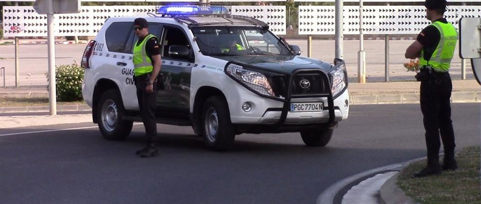 Archivo - Coche de la Guardia Civil