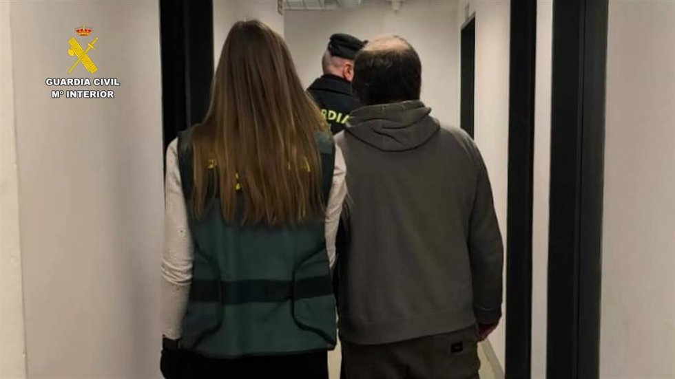 El detenido por presuntos delitos de corurpción de menores.