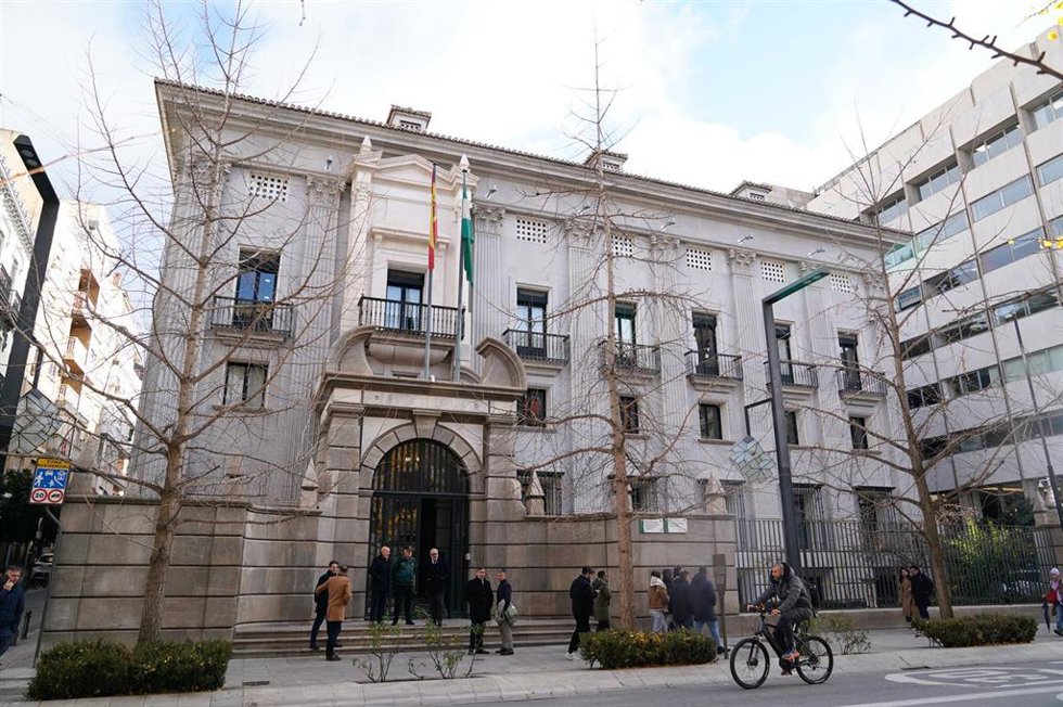 Archivo - Imagen del antiguo edificio del Banco de España, el pasado 22 de diciembre