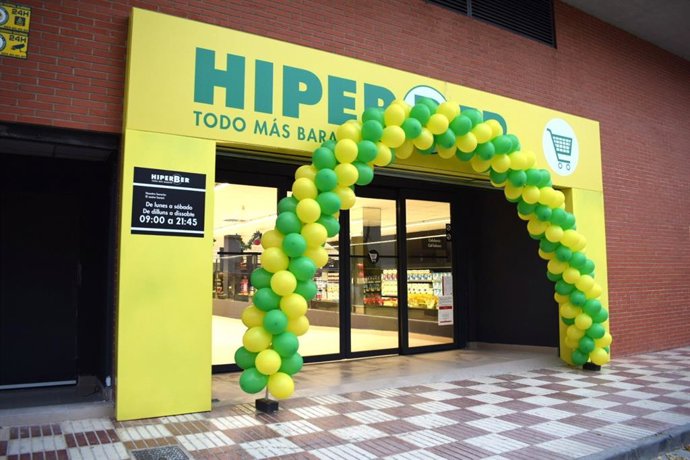 Imagen de un supermercado de Hiperber