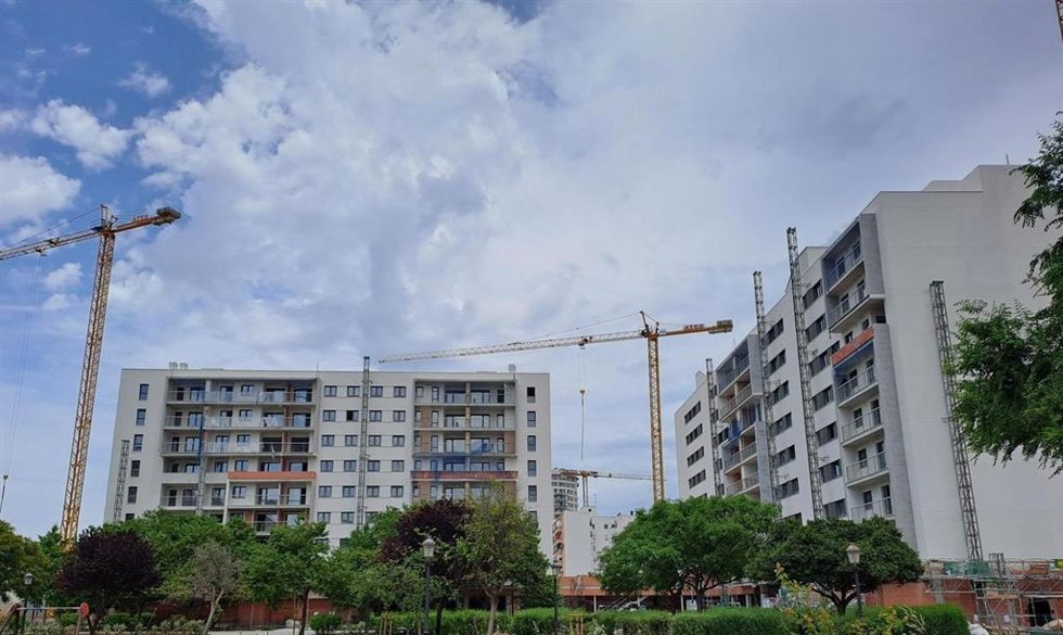 Obras de vivienda en Patraix, en Valncia