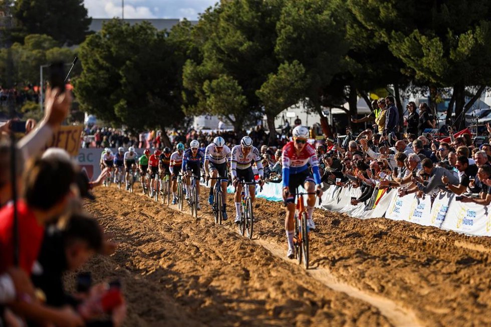 El nuevo arenero fue uno de los puntos candentes de la Copa del Mundo de Ciclocross UCIBenidorm Costa Blanca 2026.