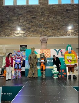 Finalistas del Antroxu 2025.