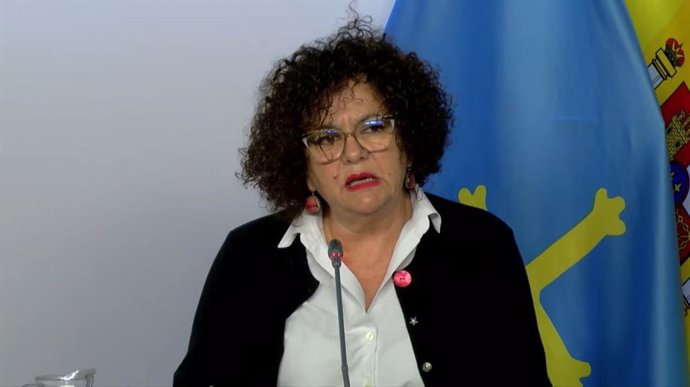 Archivo - La consejera de Derechos Sociales y Bienestar, Marta del Arco, informa en rueda de prensa sobre el proyecto de presupuestos de su departamento para 2026.