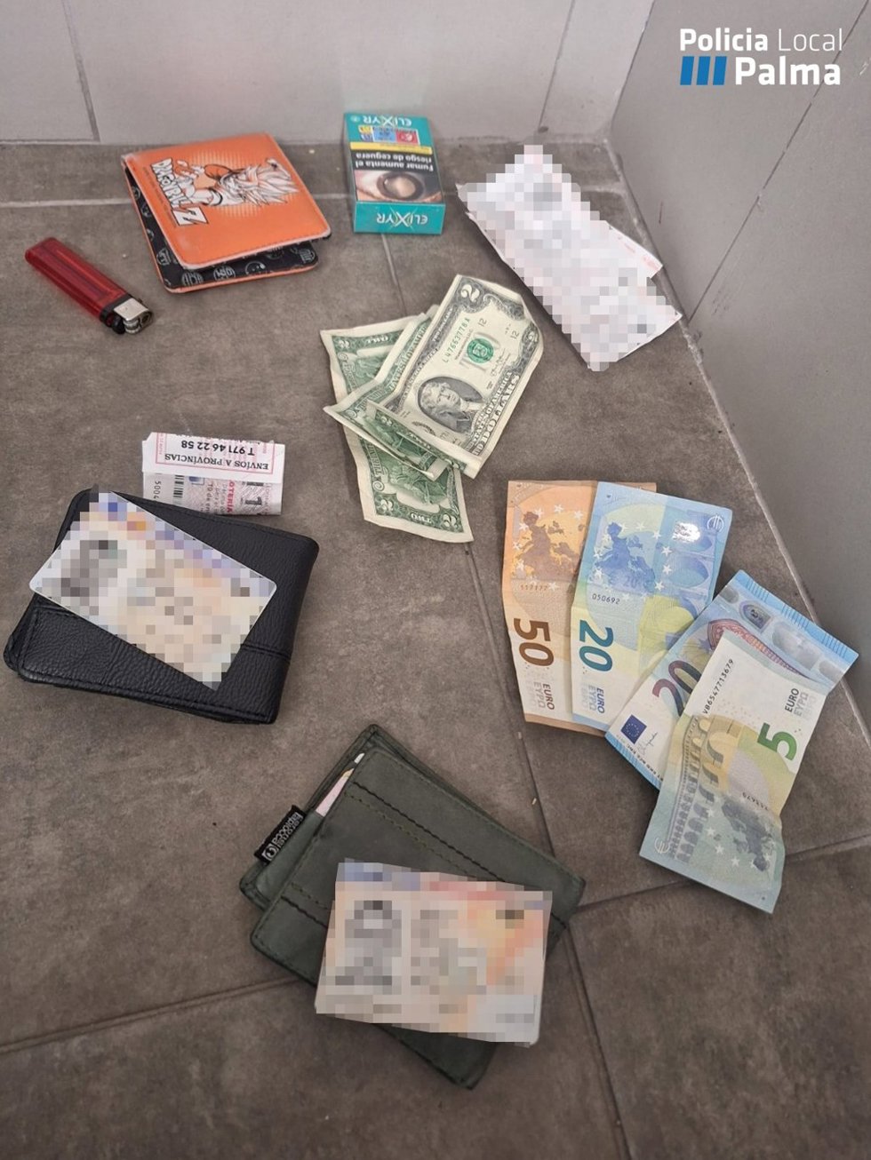 Efectos sustraídos