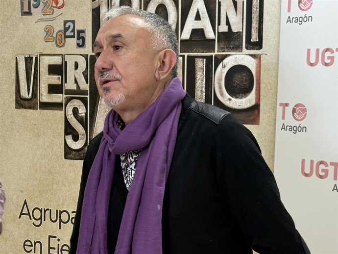 Archivo - El secretario general de UGT, Pepe Álvarez