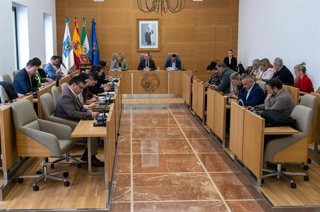 Pleno de la Diputación de Huelva.