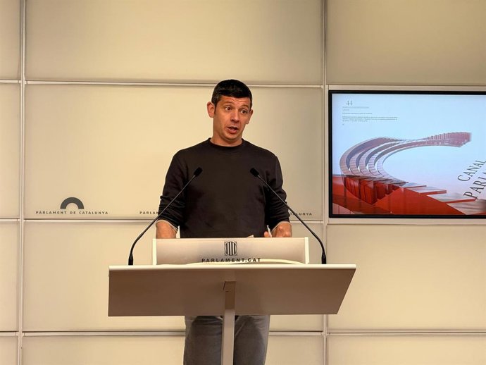 El diputat de la CUP al Parlament Xavier Pellicer 