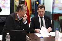 Andalucía suspende clases este miércoles salvo en Almería por lluvias "sin precedentes" y pide preactivar a la UME