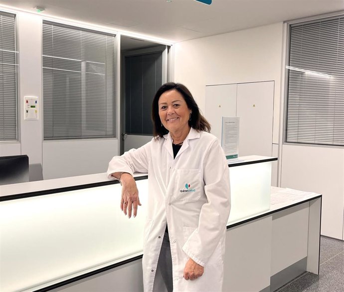 La jefa del Servicio de Oncología Médica del Hospital Quirónsalud Córdoba, la doctora María Jesús Rubio.