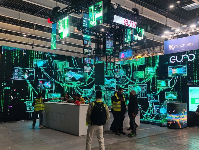 están de EunoDisplay en la Feria ISE