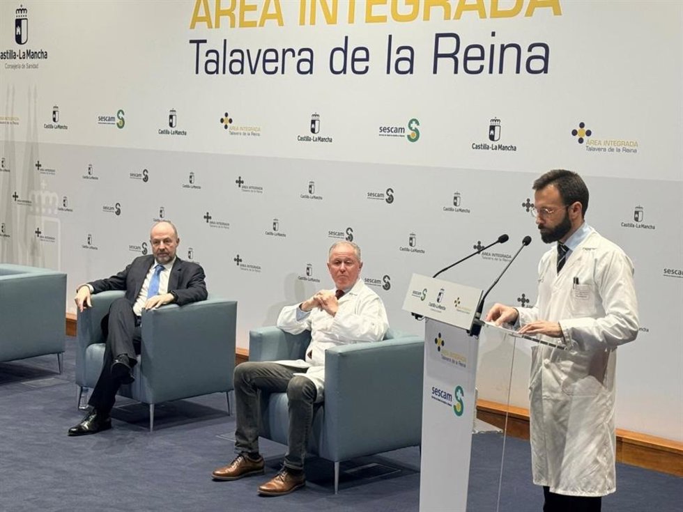 Acto de nombramiento de Adolfo Blanco Jarava como nuevo responsable de la Gerencia de Talavera.