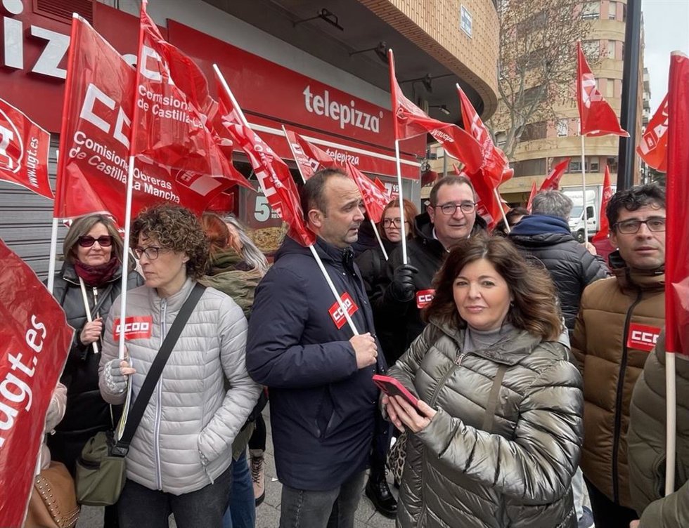 Concentración Telepizza.