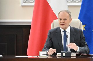 El primer ministro polaco, Donald Tusk, en un encuentro del consejo de gobierno en Varsovia. 