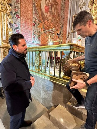 El delegado de Cultura y Deporte de la Junta en Granada, David Rodríguez López, visita Ogíjares.