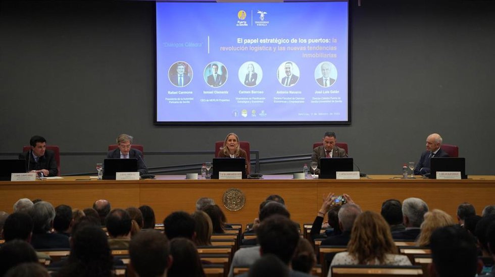 Primera jornada de la Cátedra Puerto de Sevilla-US
