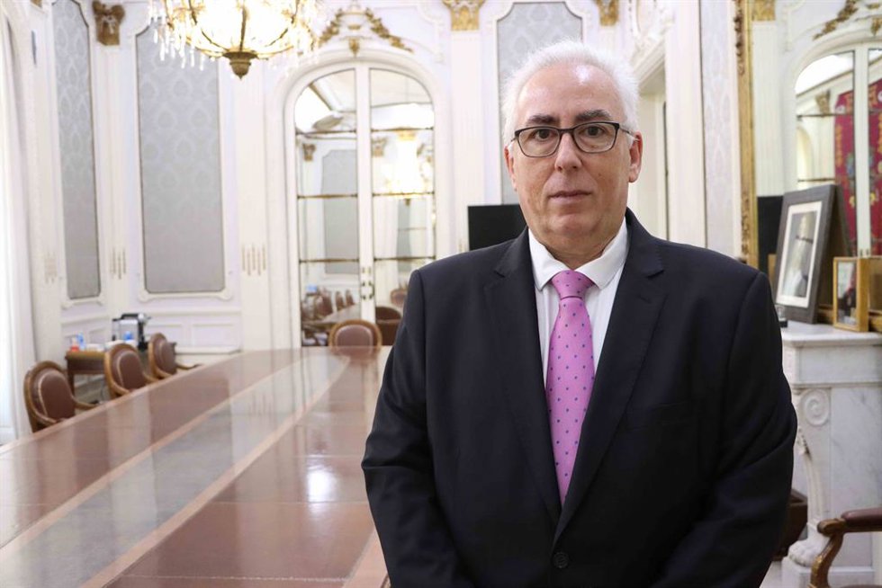 Archivo - Juan Manuel Mayllo, diputado de la Junta de Gobierno del ICAM responsable de Turno de Oficio.