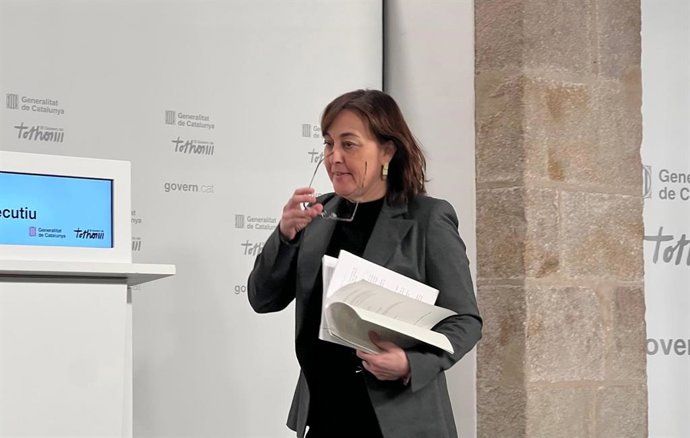 La consellera de Territori, Habitatge i Transició Ecològica i portaveu de la Generalitat, Sílvia Paneque