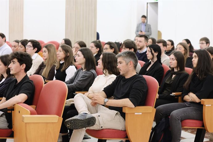 Acte de la recepció dels becats pel Cejfe