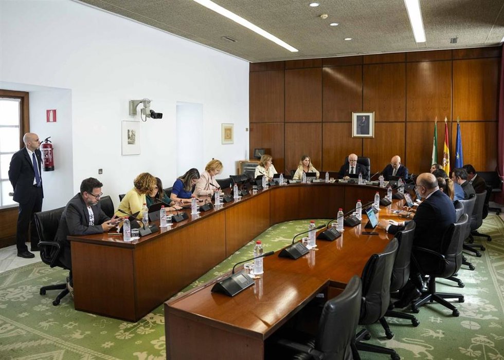 Archivo - Reunión de la Junta de Portavoces del Parlamento de Andalucía