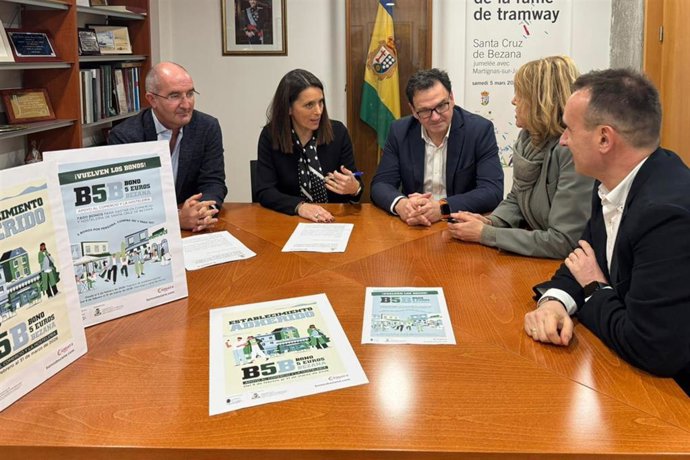 Presentación de la campaña de bonos para dinamizar el comercio local
