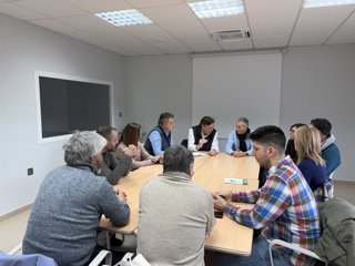 Miembros de Teruel Existe visitan Andorra.