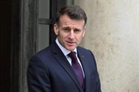 Macron, sobre la crisis en Irán: "Son los pueblos los que cambian a su Gobierno"