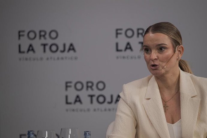 Archivo - La presidenta del Govern Balear, Marga Prohens, durante la segunda jornada del Foro La Toja, a 4 de octubre de 2024, en la Illa de Toxa, Pontevedra, Galicia (España). 