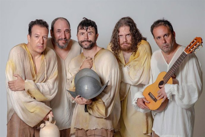 Archivo - Imagen de archivo de la compañía Ron Lalá, que aborda con humor la polémica entre conquistadores y conquistados en 'La desconquista'