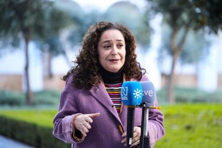 La portavoz del Grupo Por Andalucía, Inmaculada Nieto, en una imagen de archivo.