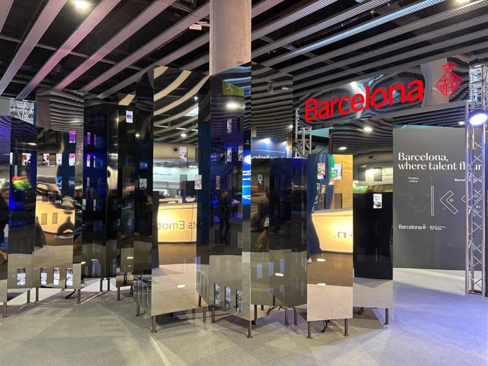 L'obra d'art digital 'Finestres endins'